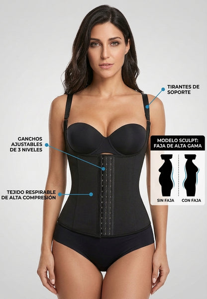 faja doble compreción